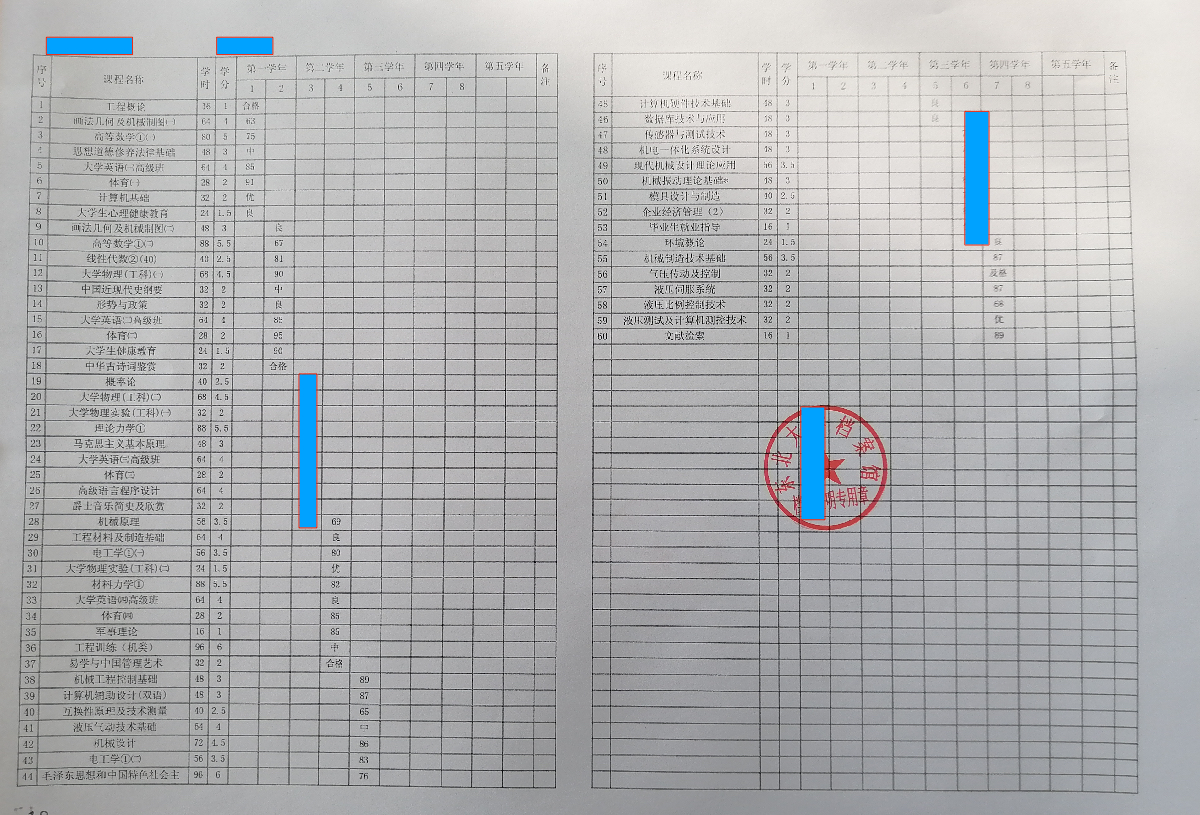 东北大学成绩单如何申请？